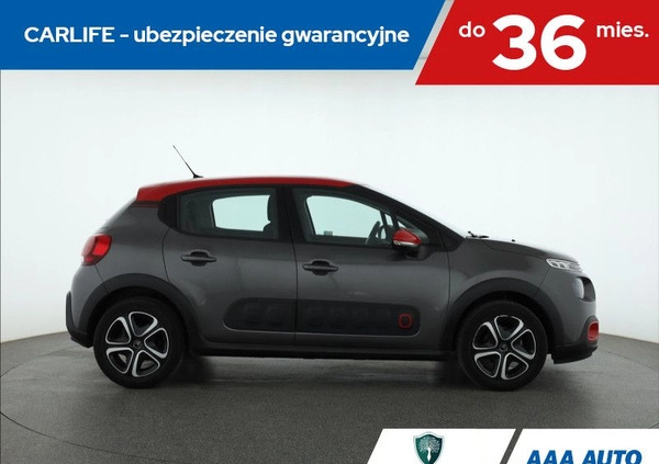 Citroen C3 cena 48000 przebieg: 54441, rok produkcji 2018 z Opoczno małe 172